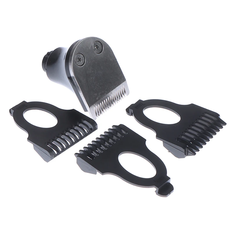 4Pcs Replacement Electric Shaver Head Nose Trimmer Sideburns Knife Comb Brush