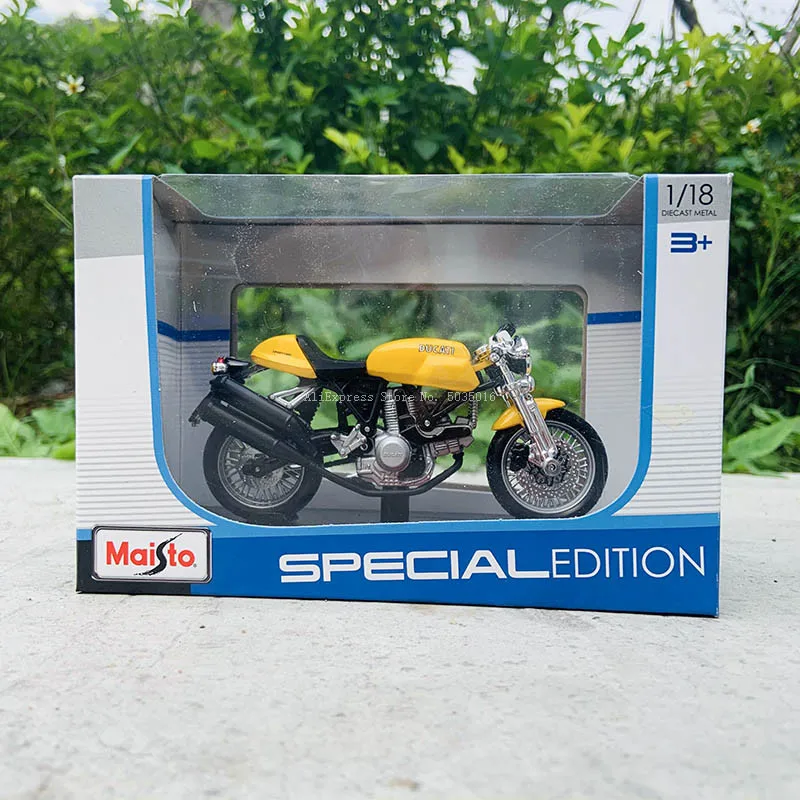 Maisto 1:18 16スタイルドゥカティスポーツ1000オリジナル認可シミュレーション合金オートバイモデルおもちゃの車のギフトコレクション
