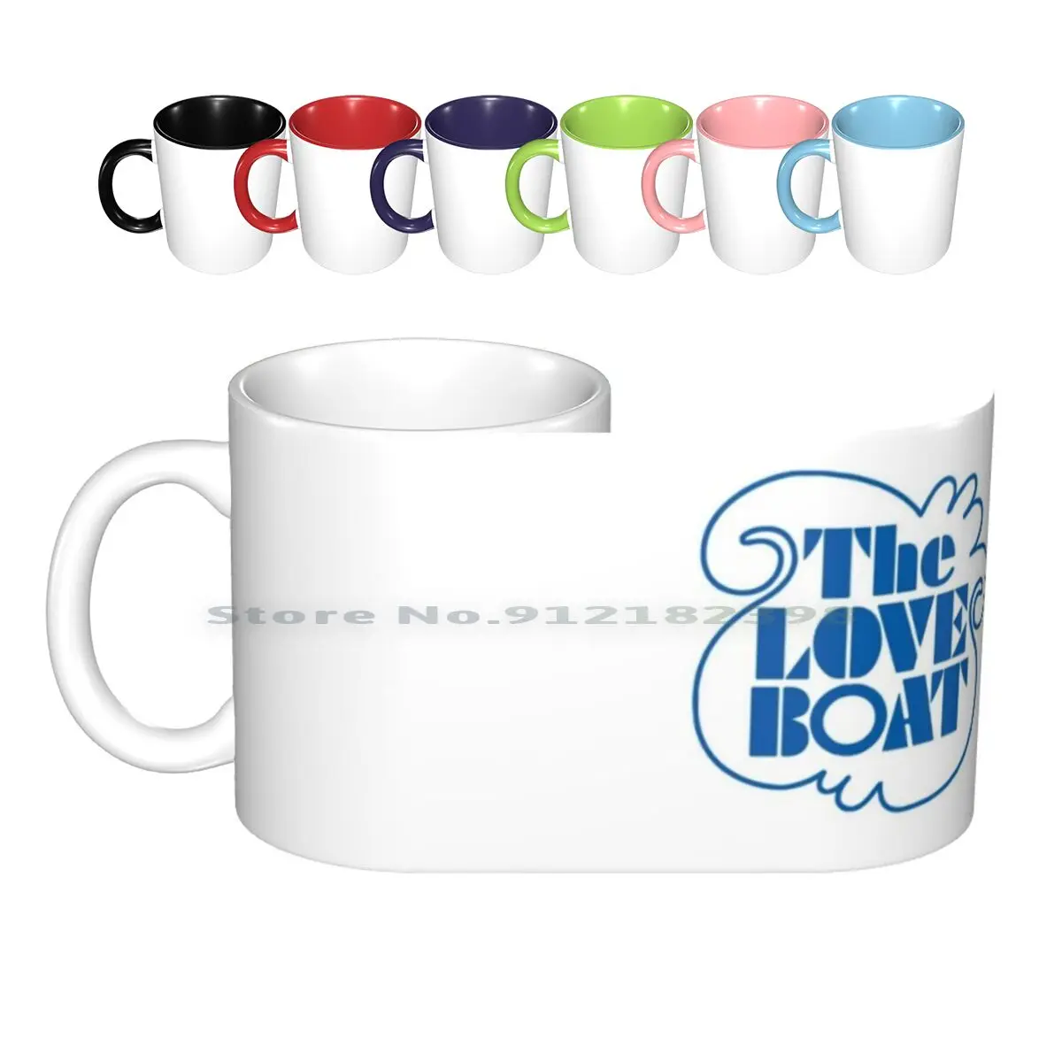 The Love Boat Ceramic Mugs Coffee Cups Milk Tea Mug Love Boat Love Boat America Romantic Comedy Drama Tv Serie Luxury Passenger