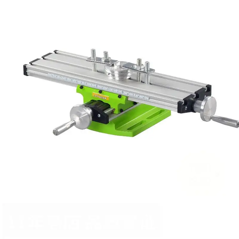 Multi-Function Miniature Precision Milling Machine Bench Drill Bench Vise Fixture Worktable X Axis Y Axis To Adjust Coordinate