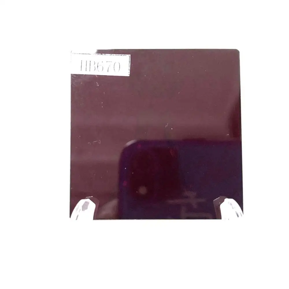 ขนาด50X50มม.Uv Cut 670nm IR กรอง HB670