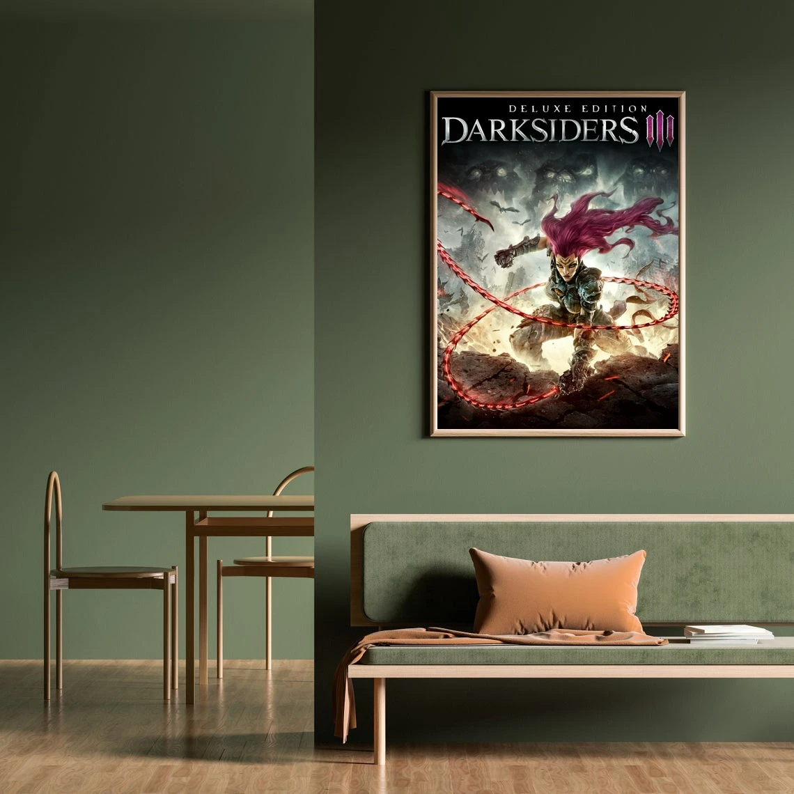 Darksiders Video Game Canvas Poster Home Wall Painting Decoration (No Frame)