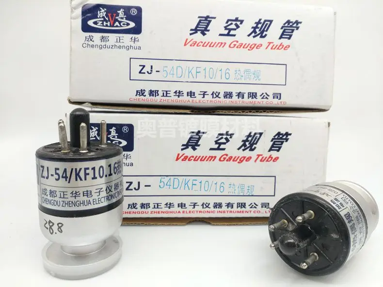 Tubo del calibre ZJ-54D/15,5/KF10/16, termopar, Sensor de vacío