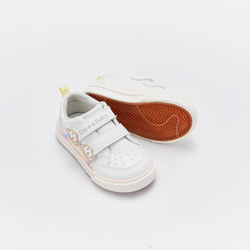 DB1221655 Dave Bella spring fashion baby girls cartoon shoes children girl cute shoes