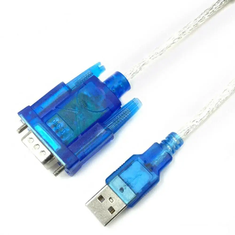 USB 2.0 to Serial RS-232 Printing Cable 9 Pin Adapter Converter Cable Chipset Male COM Port Converter Adapter Cable