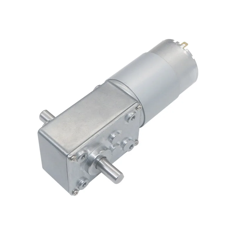 

1Pcs DC12V 24V A5840-555S Dual Shaft Large Torque Turbo Worm Gear Motor with Full Metal Gearbox