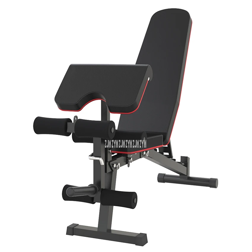 

V518 Dumbbell Stool Indoor Fitness Abdominal Boards Chair Home Sit Up Supine Board Multifunctional Crunch Bench Ab Chair Device