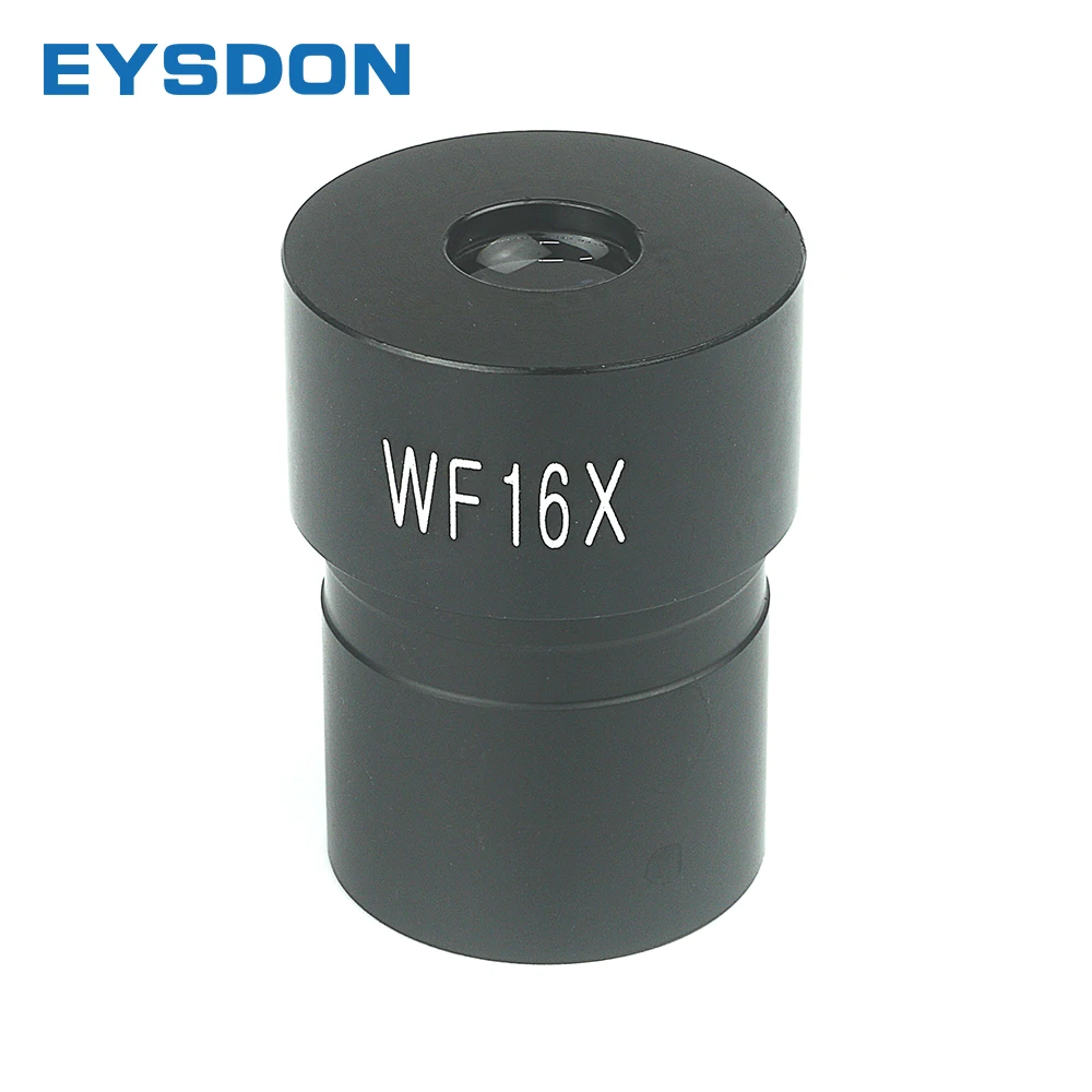 EYSDON WF16X Microscope Eyepiece 11mm Wide Field of View For 23.2mm Mount Port Biological Microscope