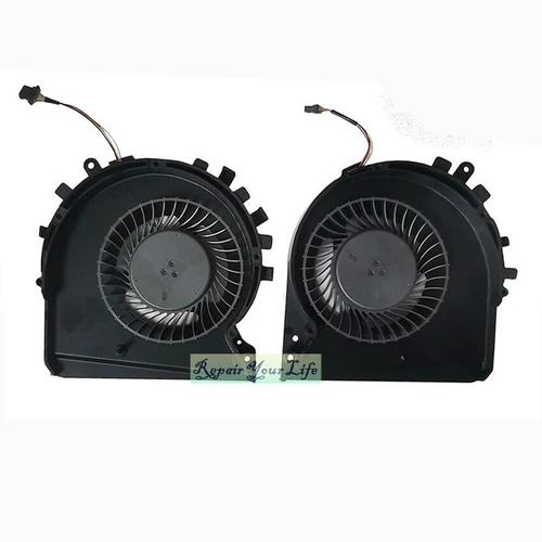 Imagen 2 del producto Ventiladores de refrigeración de CPU GPU para ordenador portátil, radiador de tarjeta gráfica para juegos, HP Pavilion 15-DK, TPN-C141, DK0020, L57170, L56900, 001, ND85C16-18L02
