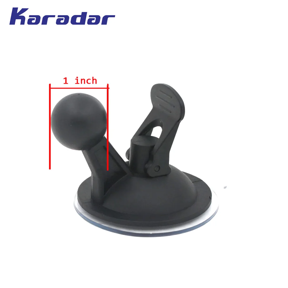 Car gps Suction cup mount 1 inch Silica gel ball fits a variety of 1 inch compatible socket arms