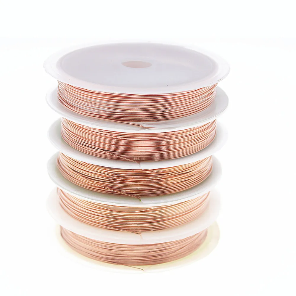 1-axis pure copper wire diameter 0.2 0.3 0.4 0.5 0.6 0.7 0.8 1.0mm manual DIY connection copper wire