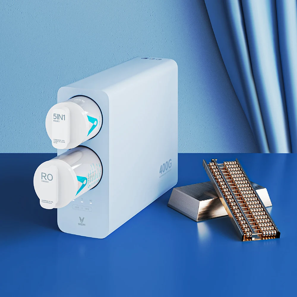 Youpin VIOMI очиститель воды под кухню 400 г/600 г бытовой прямой очиститель питьевой воды обратный осмос уровень 6 фильтр
