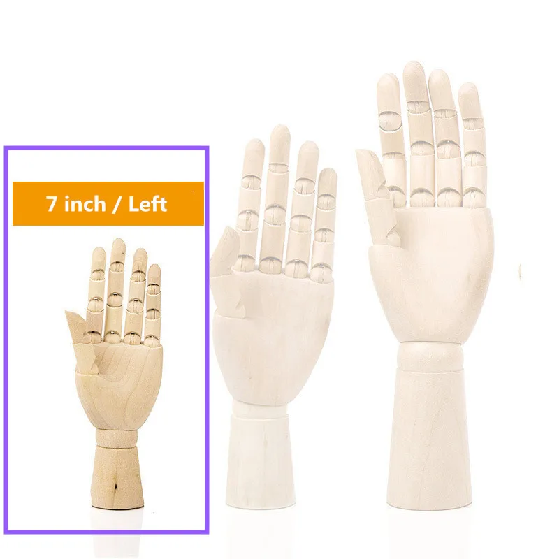 2 Figurines Mannequin En Bois 4,5" Pour Dessin - Modèle Articulé Flexible, Parfait Pour Artistes Et Débutants