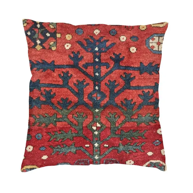 Persian Tribal Century Geometric Rug Cushion Covers Bohemian Antique Turkish Kilim Pillow Cover Sofa Chair Pillowcase Decoration