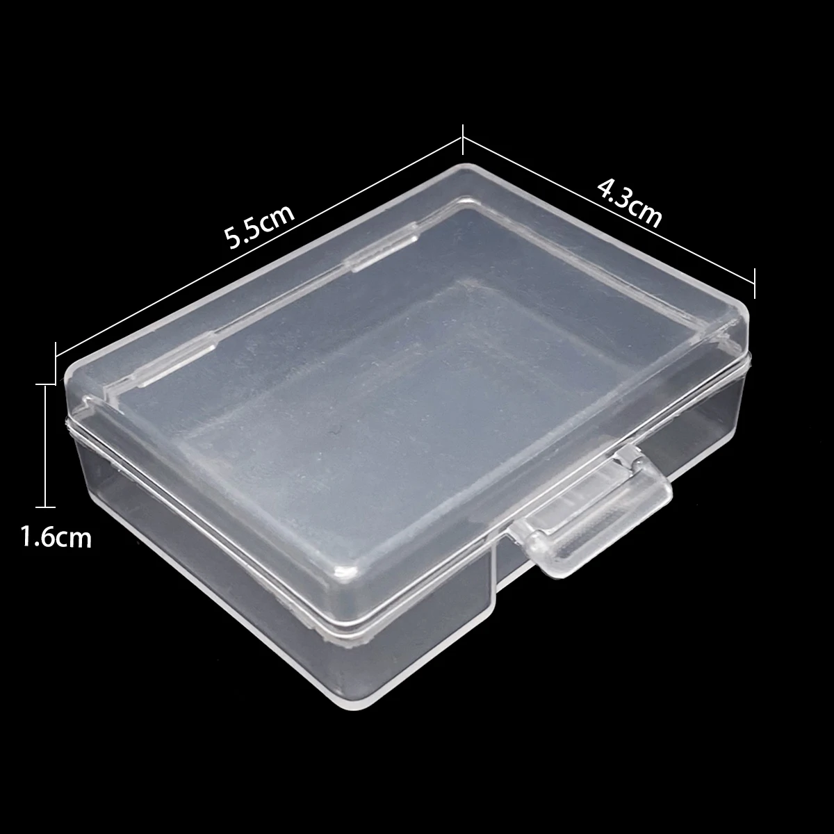 Plastic Jewellery Box with Mirror, Adjustable Storage