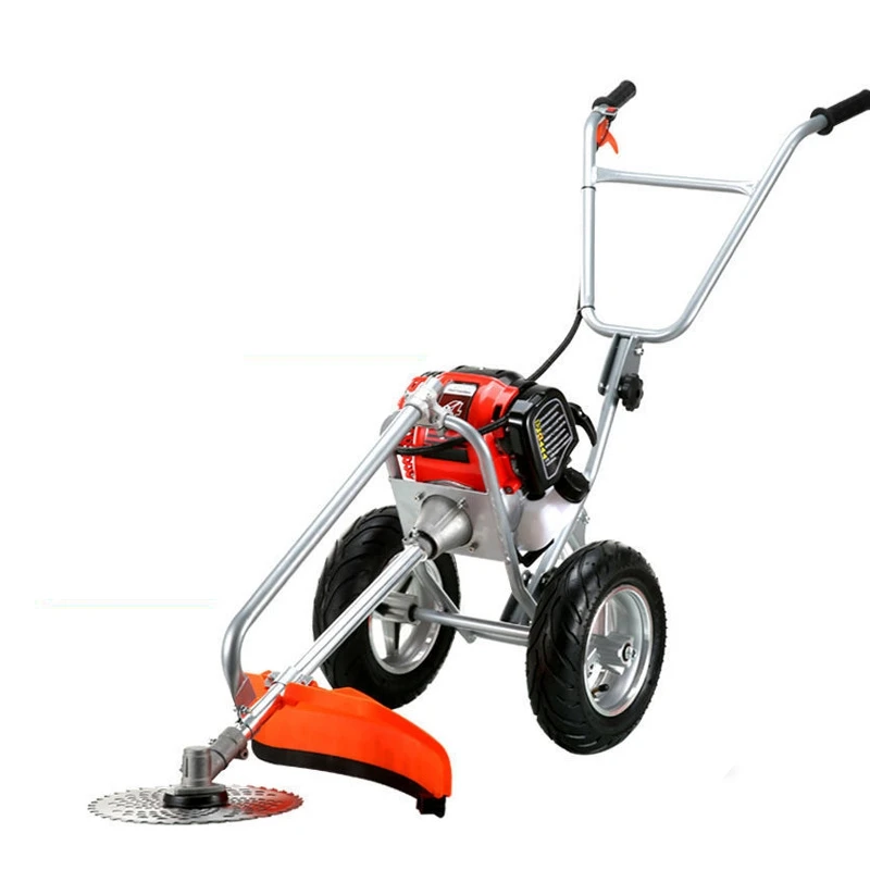Tweetakt Viertakt Hand Push Grasmaaier