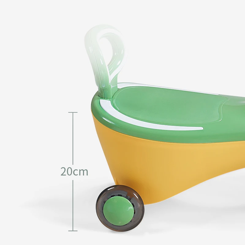 Coche de paseo giratorio para niños, Scooter de bebé, triciclo Original de Plasma, andador silencioso, rueda Universal