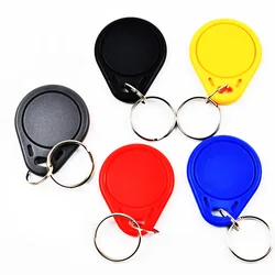 100Pcs/Lot CUID Android App MCT Modify UID Changeable NFC 1K S50 13.56Mhz Keyfob Block 0 Writable HF ISO14443A