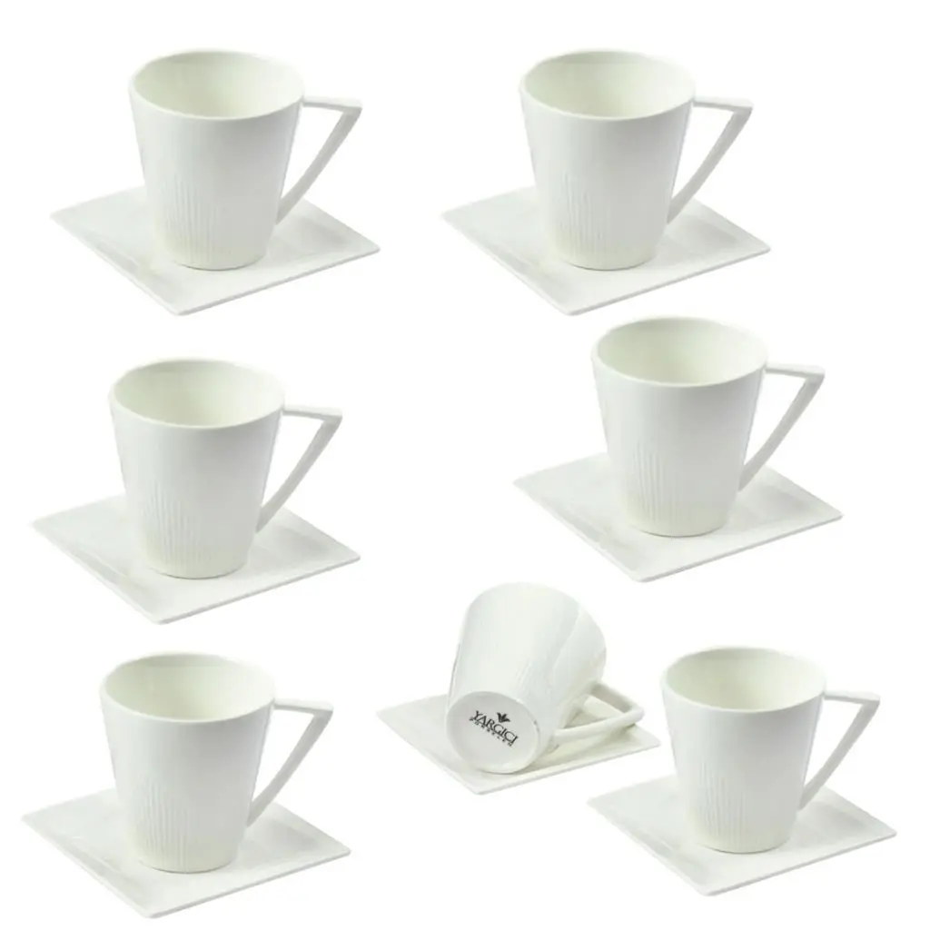 

DOLBOVI YGC Porcelain 6'lı Tea and Nescafe cup Pad Set W mug кружка coffee cup cup