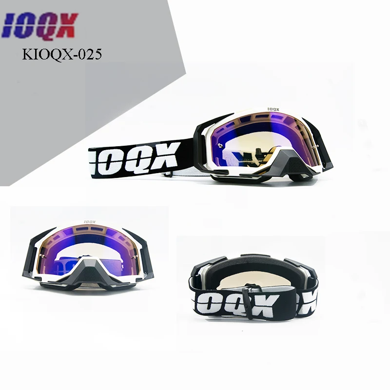 IOQX Motocross gogle okulary Moto okulary motocyklowe okulary zewnętrzne gogle dla ATV Casque MX kask motocyklowy