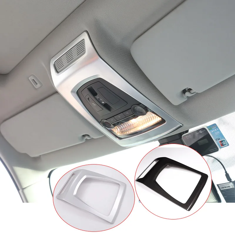 

For BMW X3 X4 f25 f26 5 Series F10 2014-17 Car-Styling Interior ABS Chrome Front Reading Light Frame Cover Trim Car Accessories