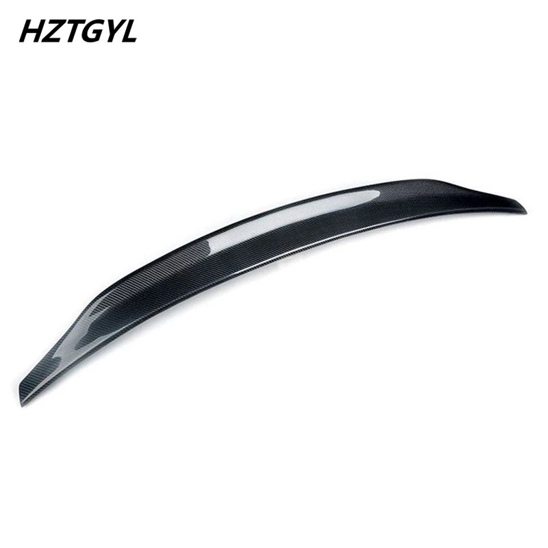 B Style Carbon Fiber Material Rear Wing Trunk Spoiler For Audi A3 S3 RS3 Car Tuning 2013-2018