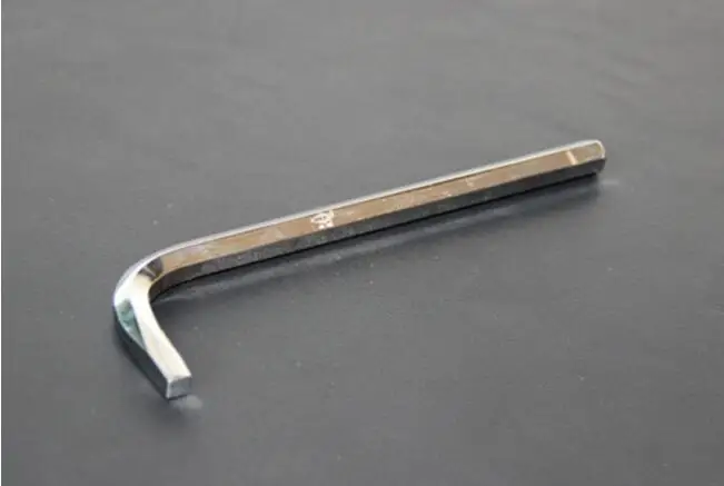 Piano tools and accessories, right Angle wrench (for changing the adjustable wrench)