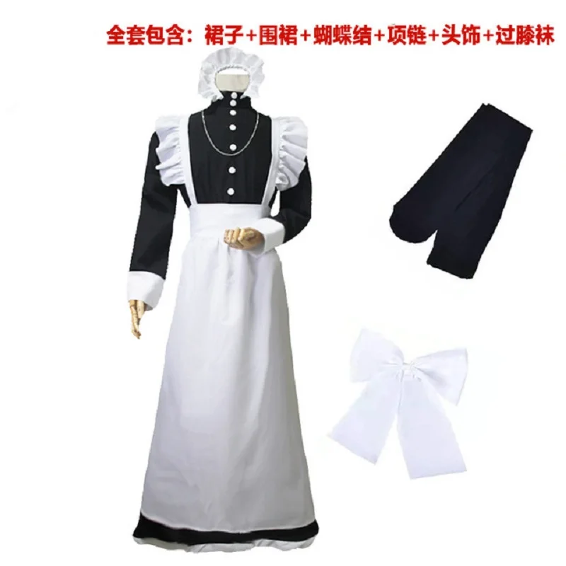 

cosplay uniform male wear maid outfit daily loli maid lolita dress pseudo-mother female big guy