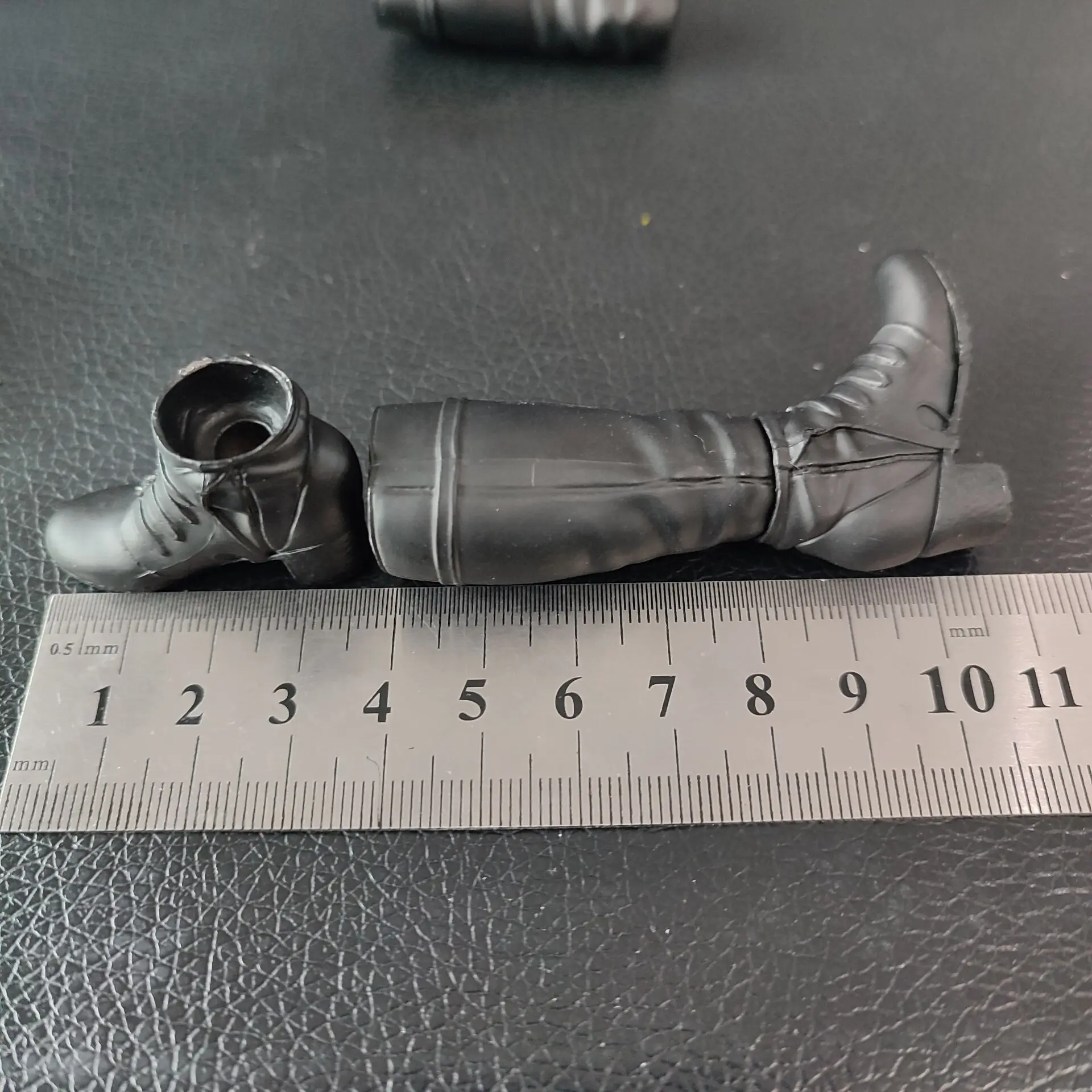 1/6 أحذية امرأة الإناث الجلود القتالية الاستخدام المزدوج أحذية طويلة/قصيرة الأحذية الصلبة أقدام داخل لعبة مجسمة ل 12 ''فتاة عمل الشكل #5