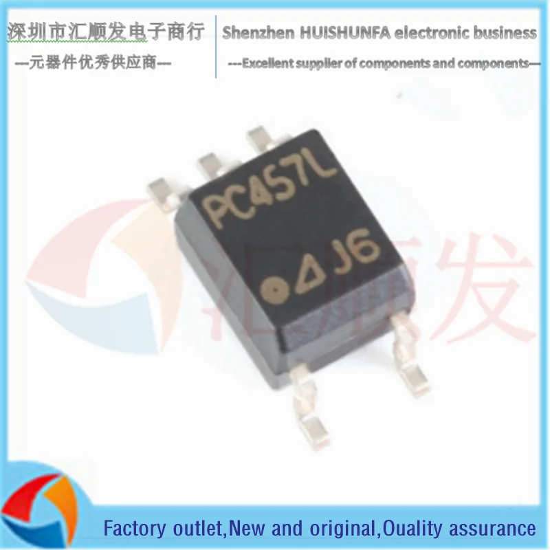 Remendo genuíno original pc457l0nip0f sop-5 3550vrms 20v fotoacoplador de alta velocidade