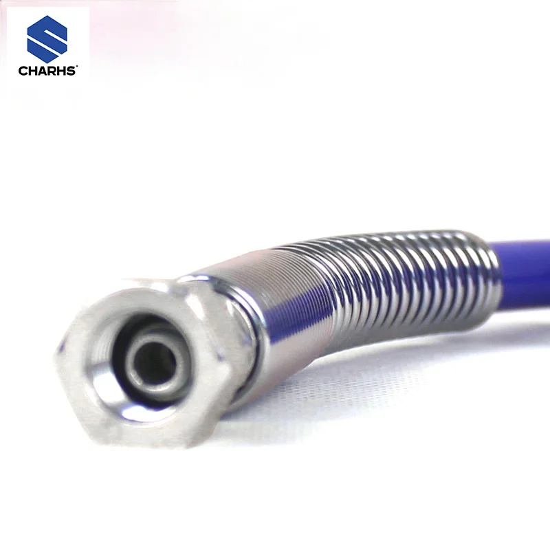 CHARHS 15m ,1/2NPS "tubo di alimentazione per tubo flessibile ad alta pressione, tubo per vernice spray, adatto per vernice, lattice, stucco per macchina a spruzzo airless