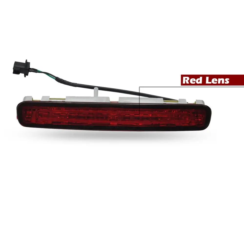 For Ford Mustang 2005-2009 Red Lens or Smoked Lens Red LED Rear Third Brake Light Stop Lamp