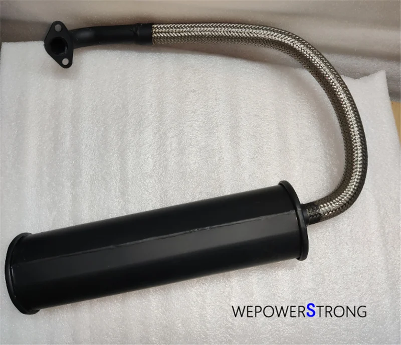 Flexible Muffler Exhasut Pipe Assy. Fits GX160 GX200 Type China 168F 170F 172F 225CC Gas Engine Applied For Exender Generator