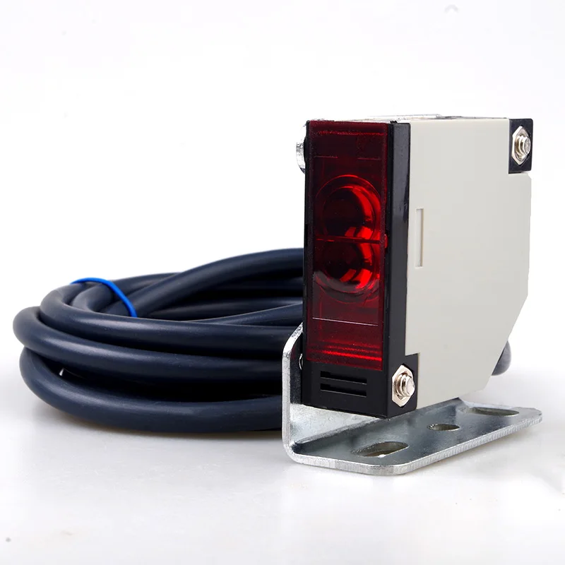 4m range indoor gate door window E3JK-R4M2 Retro Reflective Photoelectric Sensor Switch safety beam photocells with Reflector