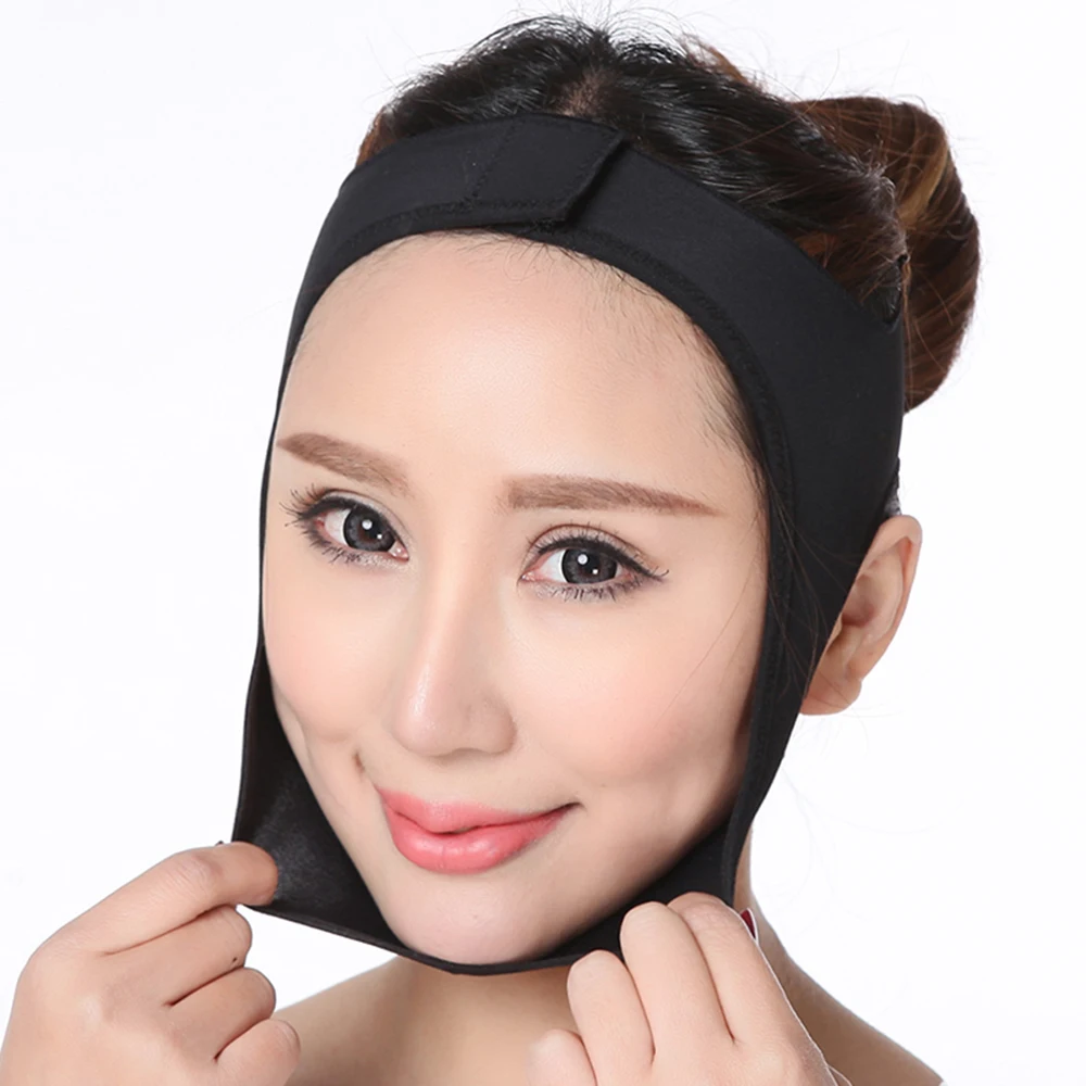 Face V Shaper Facial Slimming Bandage Relaxation Lift Up Belt Shape Chin Lift Reduce Double Chin Face Thining Band Massage New