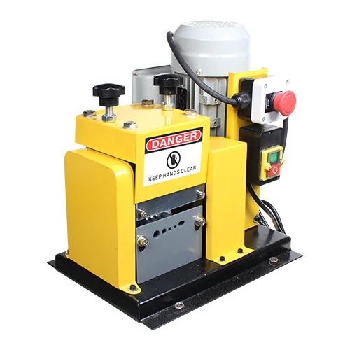 

Small Automatic Wire Electric Stripping Machine Wire Cable Waste Material Recycling Factory Tools Stripping diameter 220mm