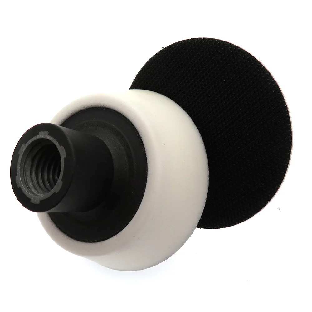 Hook and Loop 3 Inch Soft Polishing Pad for Rotary Polisher 70mm Adhesive Back for Buffing Discs Automotive Polisher for Grinder
