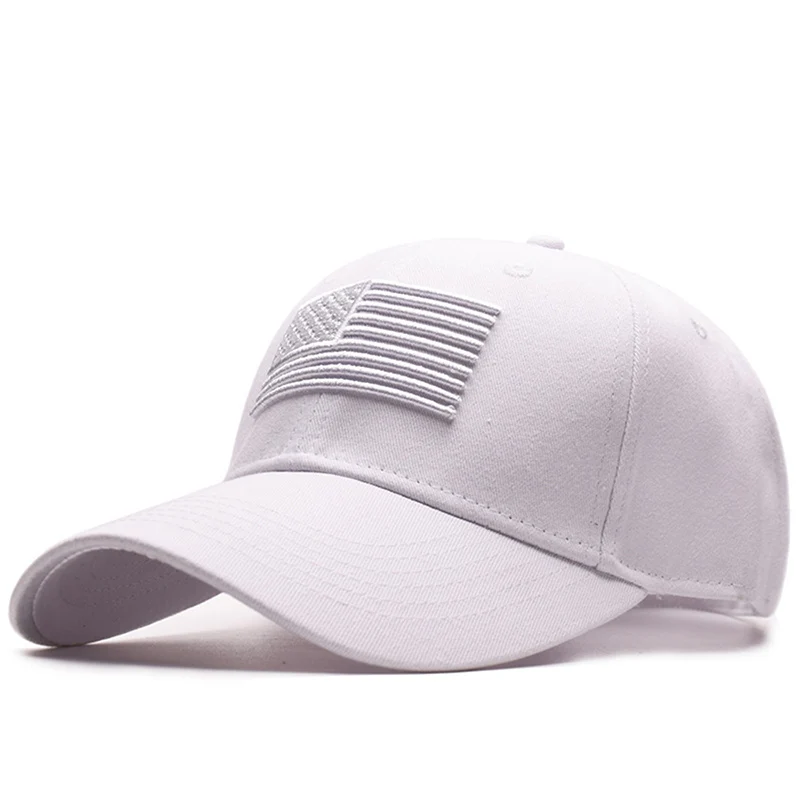 New Arrival Men Women Baseball Caps USA Flag Embroidery Cotton Snapback Unisex Outdoor Sports Sunshade Sun Caps Dad Hat EP0058