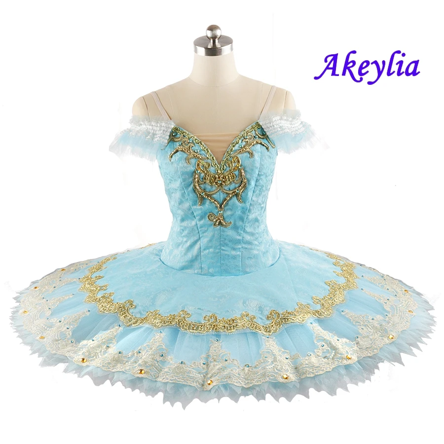 

Pale Blue Light BLue Princess Florina Classical Tutus YAGP Professional De Bale Adult Ballet Tutu Blue Pancake Tutu Girls 0112