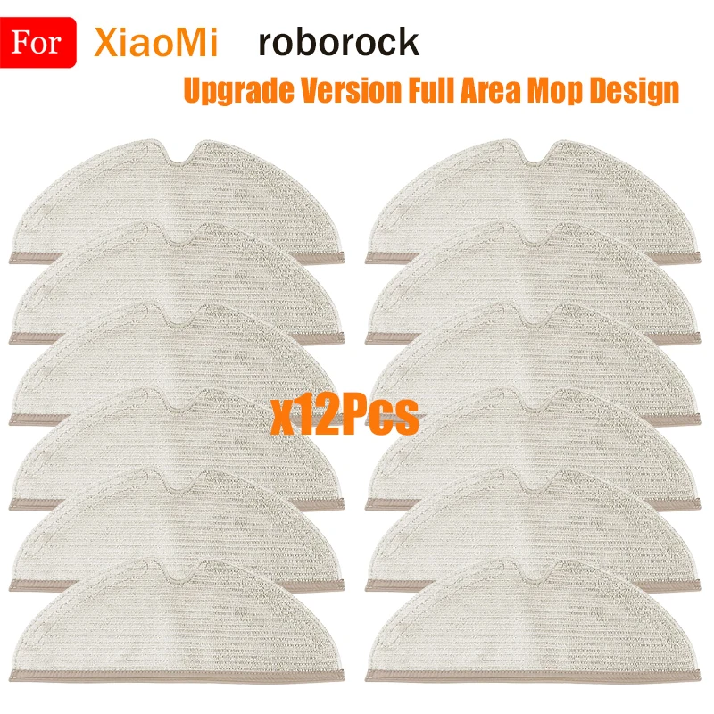 Cây Lau Mới Vải Vải Vụn Phụ Kiện XiaoMi Roborock S5 Max S6 Nguyên Chất S6 MaxV S5 S51 S50 S55 Xiaowa E25 e35 Hút Phần