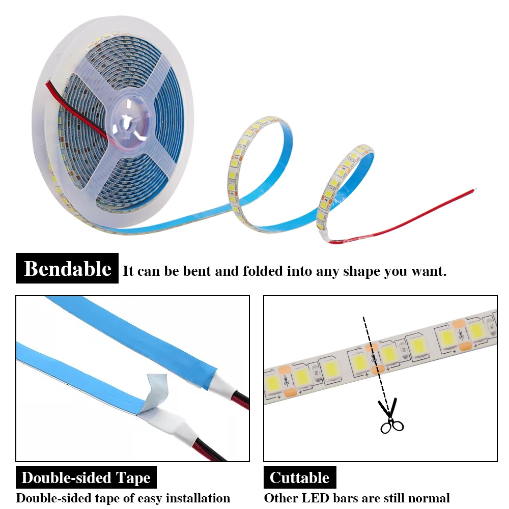 مقاوم للماء مرنة LED ضوء الشريط ، مصباح الشريط ، الأحمر ، الوردي ، الطبيعي ، الأبيض ، الذهب ، IP21 ، IP65 ، IP67 ، سمد 5054 ، 120 المصابيح لكل متر ، 600 المصابيح ، 5 متر