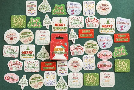 Happy tree dekorative aufkleber (1pack)