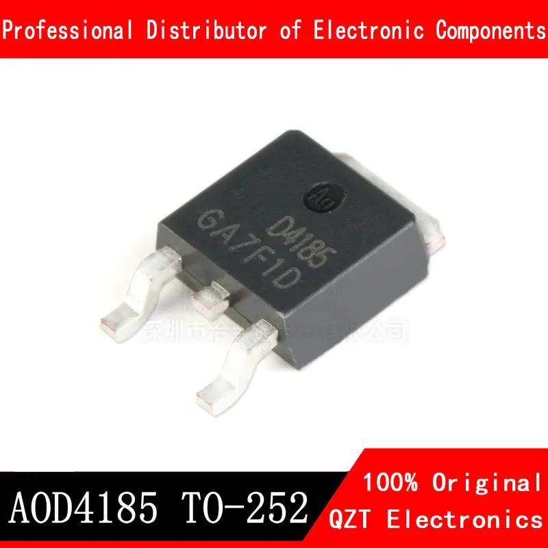 10 Cái/lốc AOD4185 40A40V TO252 D4185 Mới Ban Đầu Còn Hàng