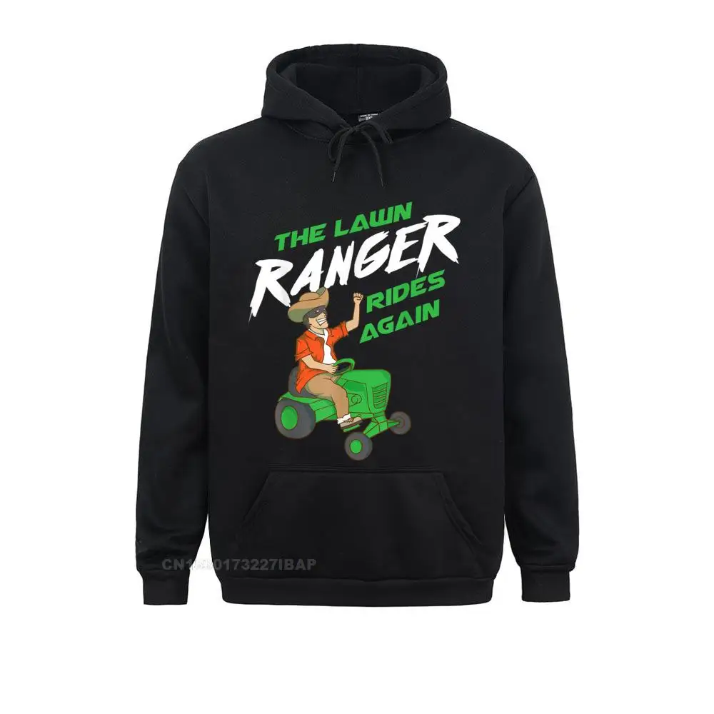 

The Lawn Ranger Rides Again Shirt Cute Lawn Caretaker On Sale Men's Sweatshirts Long Sleeve Hoodies Family Clothes