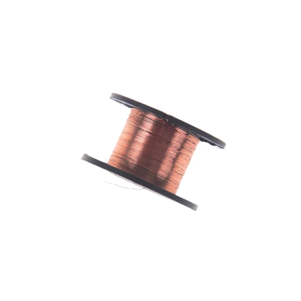 11m/roll 0.1mm Diameter Varnished Wire Thin Copper Wire DIY Rotor Enamelled Wire DIY Electromagnet Technology Making Accessories