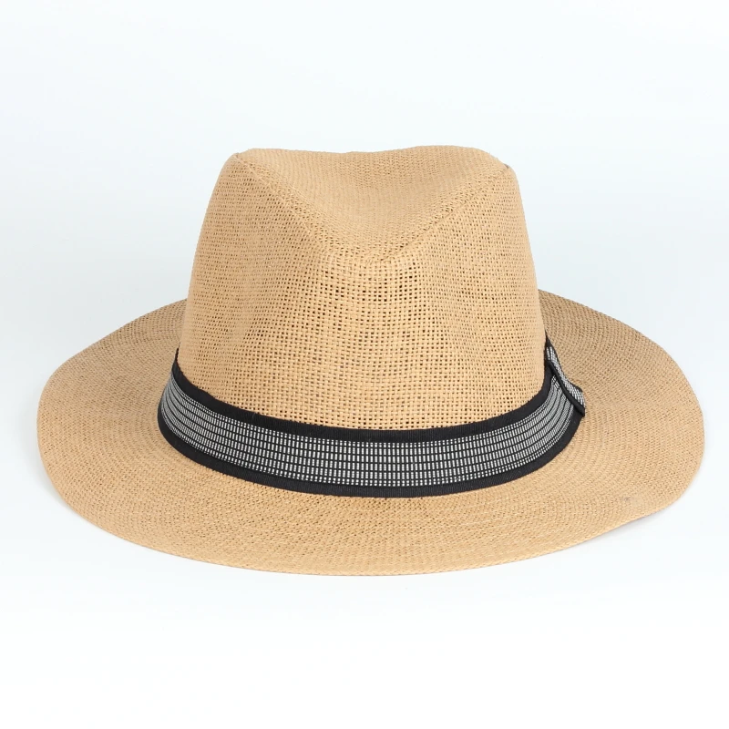 Wholesale Cheap Fashion Men and Ladies Outdoor shade Foldable Beach Jazz style Straw Hats