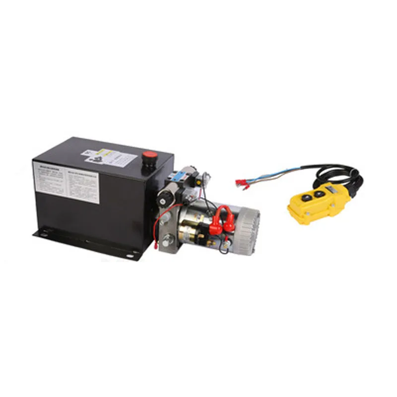 

4000W 10 L Hydraulic Pump Dump Double Acting Trailer Power Unit Unit Pack