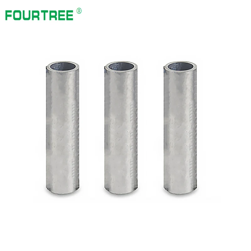 GL-10/16/25/35/50/70/95/120 Aluminum Wire Cable Hole Passing Connecting Sleeve Tube Ferrule Lug Connector Crimp Terminal