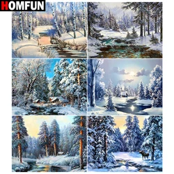 HOMFUN Diamond Painting Cross Stitch 