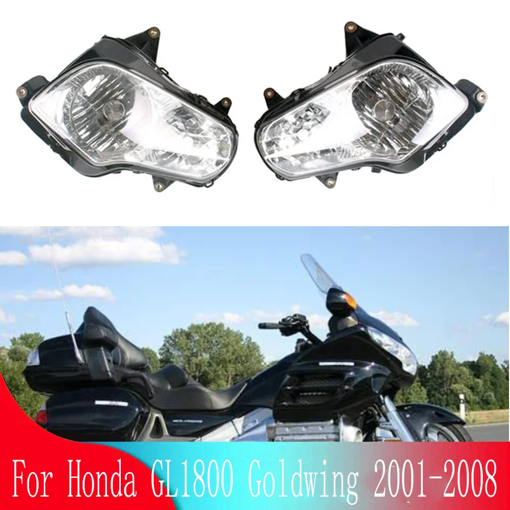 

GL 1800 Motorcycle Front Headlight Headlamp Head Light Lighting Lamp For Honda GL1800 Goldwing 2001 2002 2003 2004 2005-2008